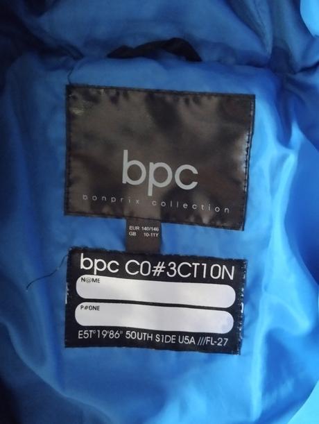 Chlapčensky kabát, bonprix,140