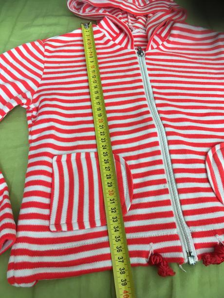 Pásikava príjemná mikinka, loana,92