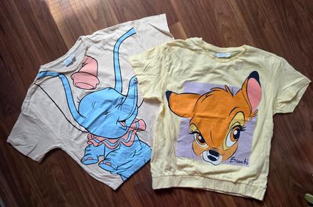 2x tričko, disney,152