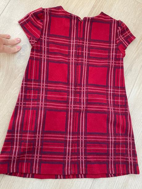 Karovane vianocne saty lindex 98-104, lindex,104