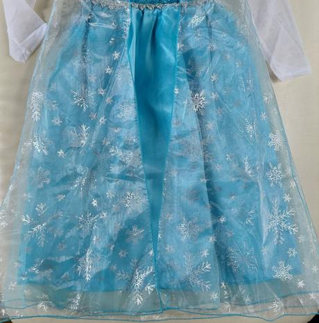 Nový 122/128 kostym frozen, elsa, šaty elza,7-8 r,