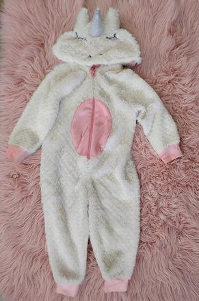 Overal teplý jednorožec, mothercare,98