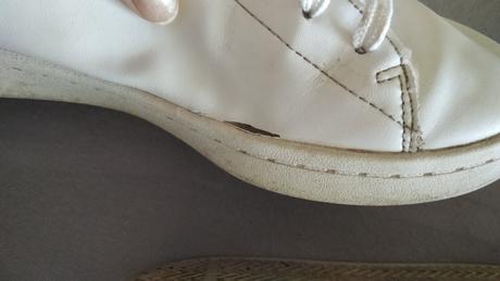 Biele tenisky s jednorozcom, h&m,37