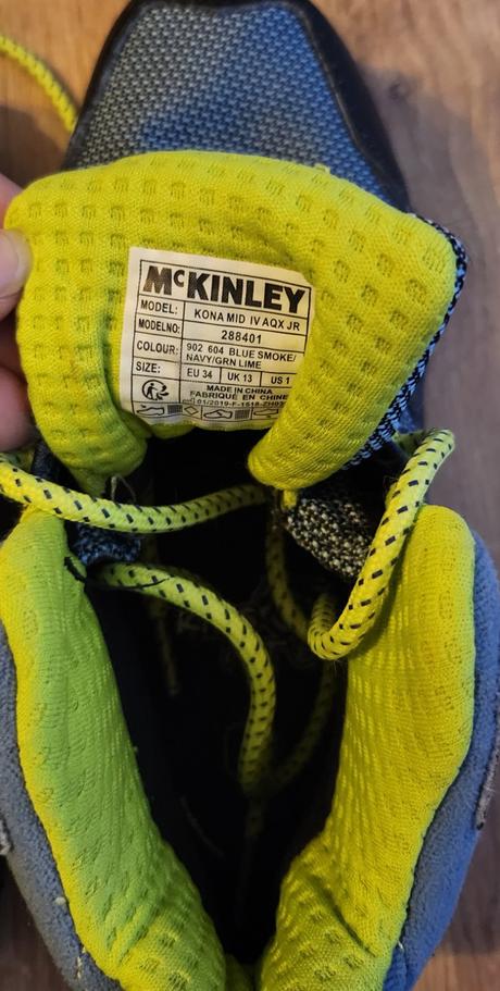 Turistické topánky, mc kinley,34