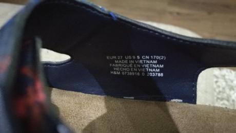 Hm sandálky, h&m,27