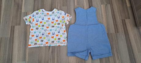 Letný set f&f (tričko a kraťasy na traky), veľ. 68, f&f,68