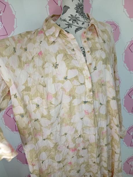 Bavlnené maxi šaty, h&m,xxxl