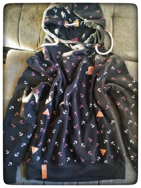 Mikina tepla pekná m-l, m