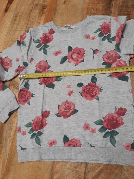 Skinny rifle + mikina, h&m,128