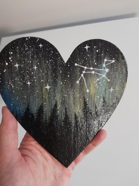 Akryl polarna ziara, suhvezdie canis major, 