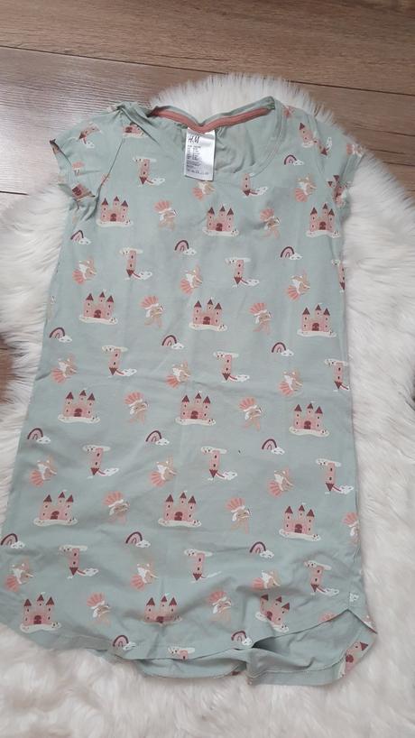 2x nocna bavlnena kosela a pyzamko h&m, h&m,140