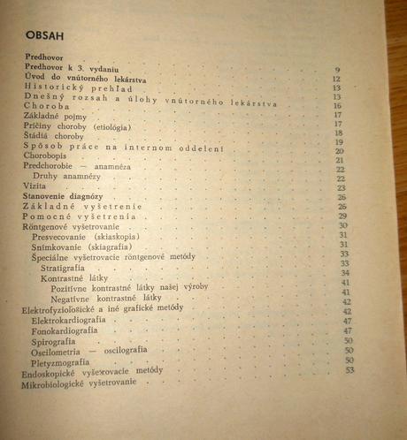 Vnútorné lekárstvo,