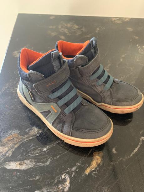 Kožené topánky, ecco,29