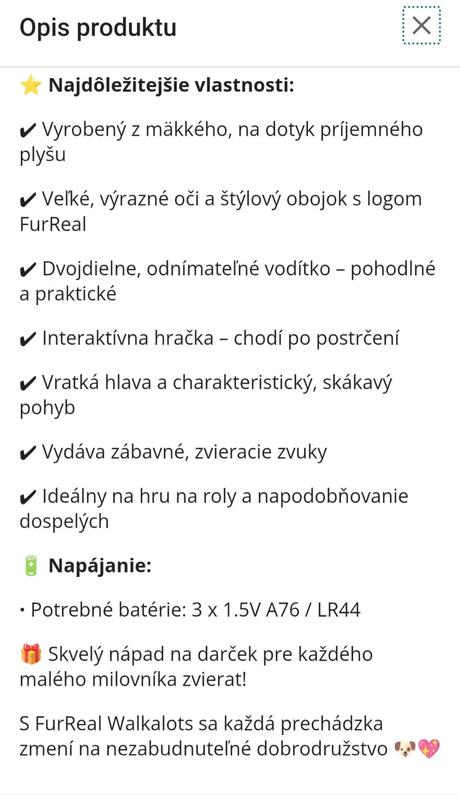 Interaktívna mačička, 