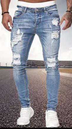 Pánske elasticke rifle, l