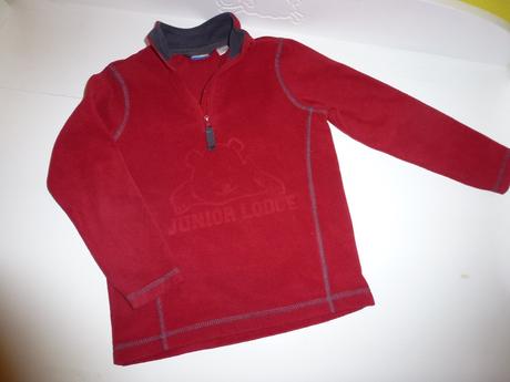 Tenšia flísová mikina, lupilu,110