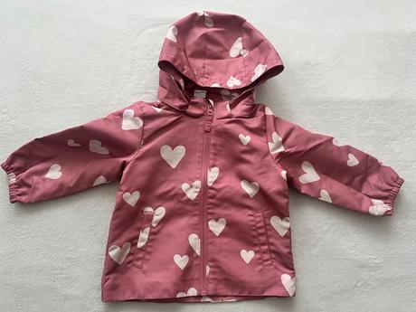 Bunda so srdiečkami, h&m,86
