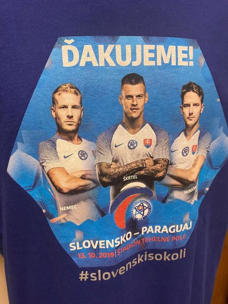 Slovensko paraguaj - tričko, xl