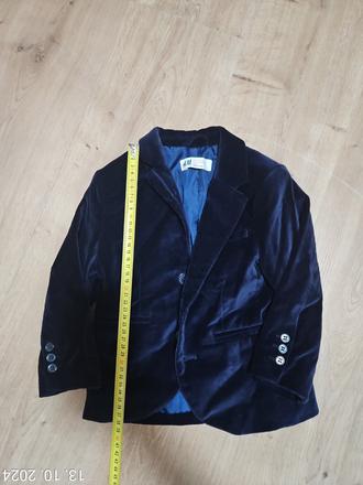 Sako zamatové, h&m,98