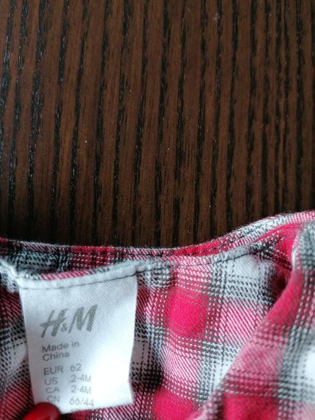 Šaty s členkou, h&m,62