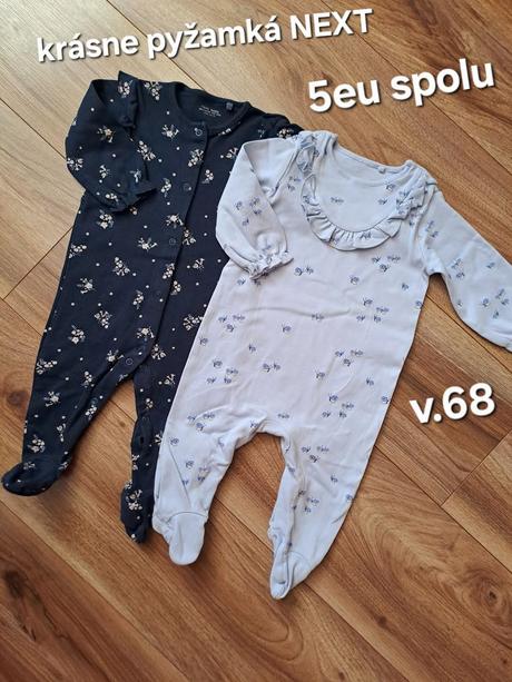 Krásne pyžamká next, next,68