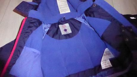 Bunda zimná nová teplá s vnút. pásom, kiki&koko,98