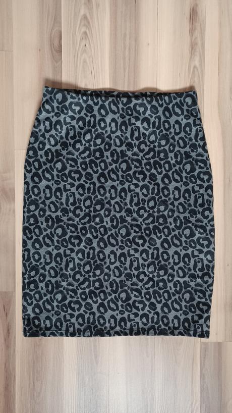 Sukňa na gumu s leopardím vzorom, 36