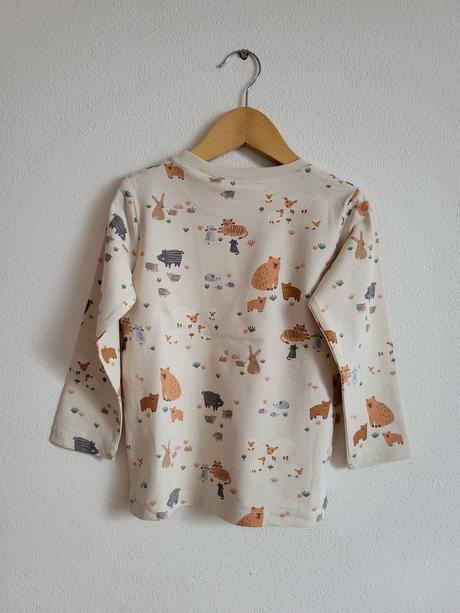 Lindex 104 tričká so zajkom a zvieratkami, lindex,104