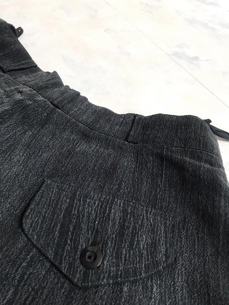 Nohavicová sukňa/bermudy, m