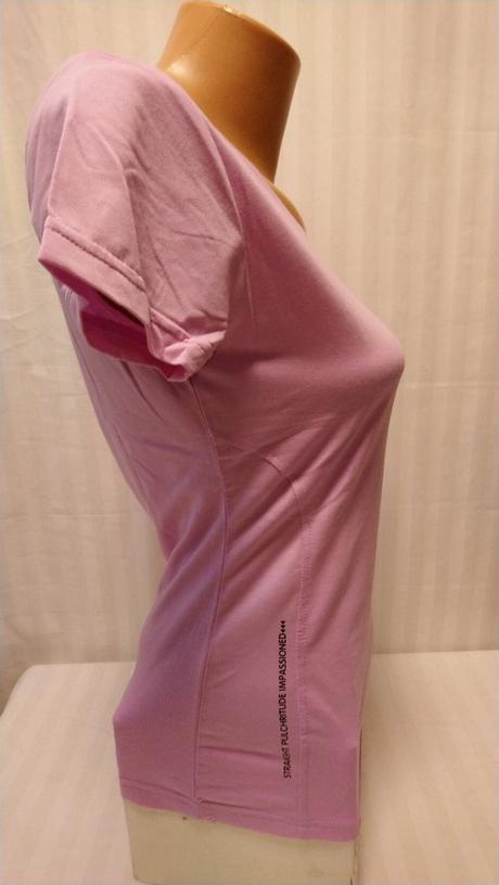 Dámsky elastický ružový top, n-feel, s, s