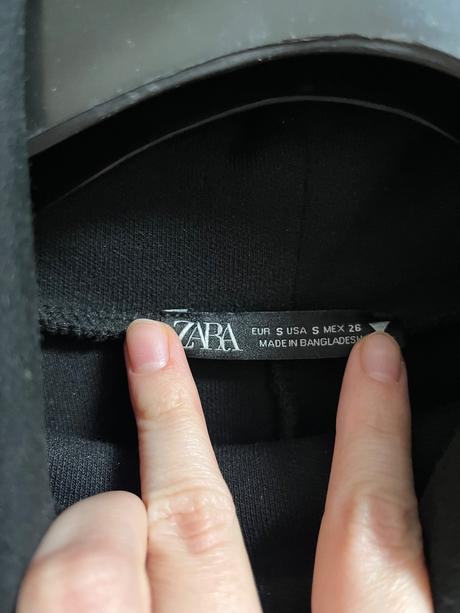 Teplákové šaty, zara,s