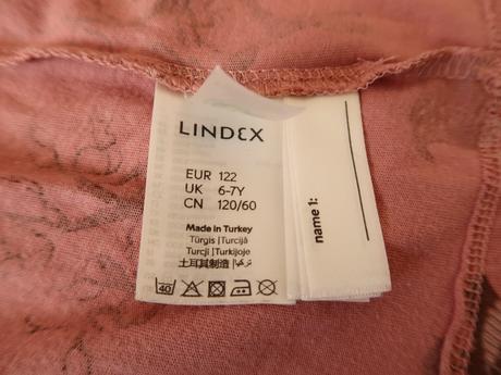 Tunika / tričko / šaty lindex 122 (6-7r) zimný les, lindex,122