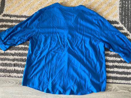 Modrý top canda, c&a,48