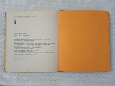 Bohumil říha - chlapček pierko,