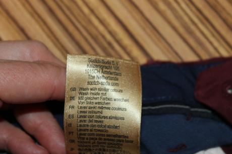 Chino nohavice scotch & soda v. 32/30, 32
