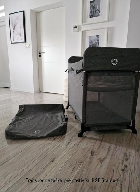 Bugaboo stardust grey melange postieľka, šírka (cm): 65,dĺžka (cm): 100