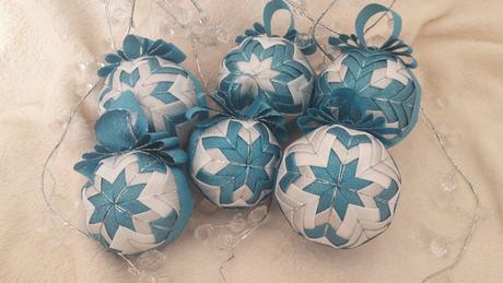 Vianocne gule patchwork,