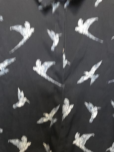 Blúzka s vtáčikmi, reserved,m