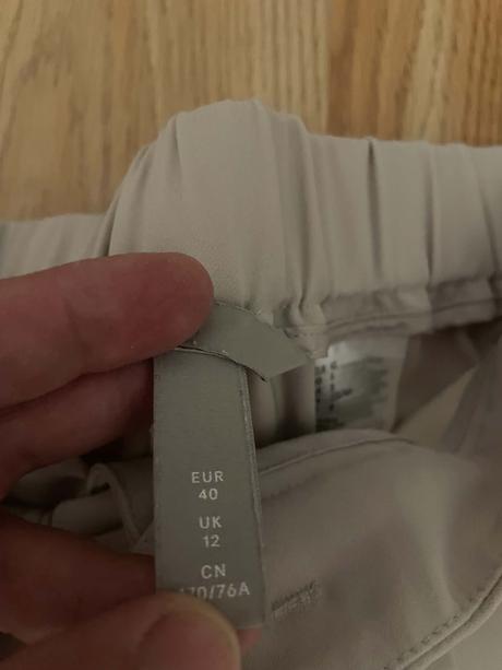 Široké nohavice, h&m,40