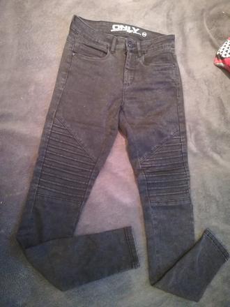 Rifle čierne, only,xs