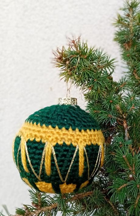 Vianočné gule handmade, 