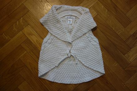 Pletená vesta 122/128, h&m,122