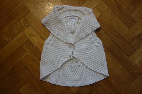 Pletená vesta 122/128, h&m,122