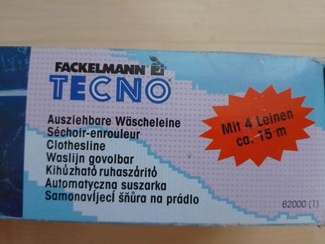 Samonavíjací sušiak na prádlo, 