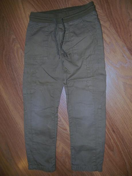 Bavlnené nohavice, h&m,122