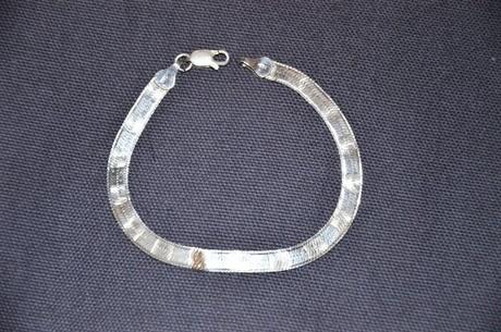 Strieborný náramok-pravé striebro, 