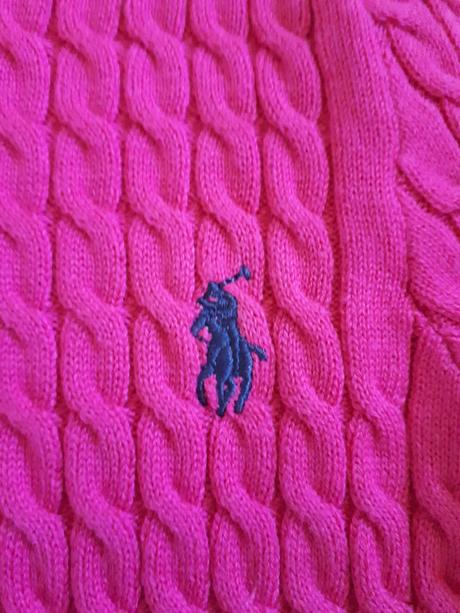 Dievčenský svetrík polo by ralph lauren 74/80 novy, ralph lauren,74 / 80