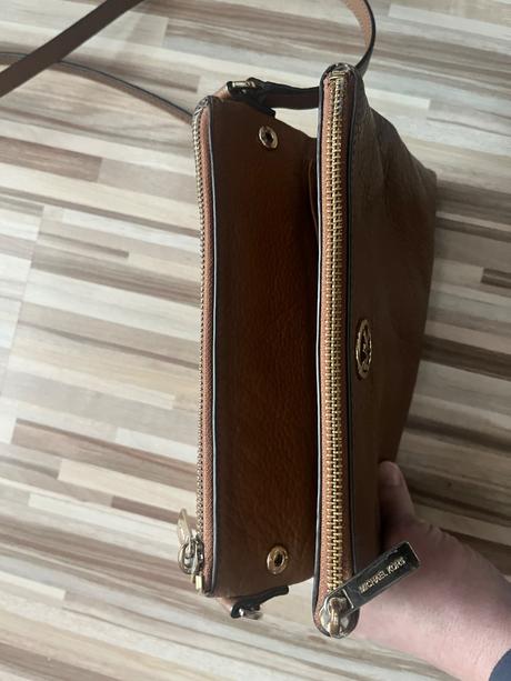 Michael kors crossbody hnedá, michael kors