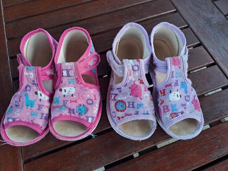 Papučky rak 29,5 cena spolu, 29