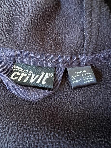 Detska softshelova vetrovka, crivit,134